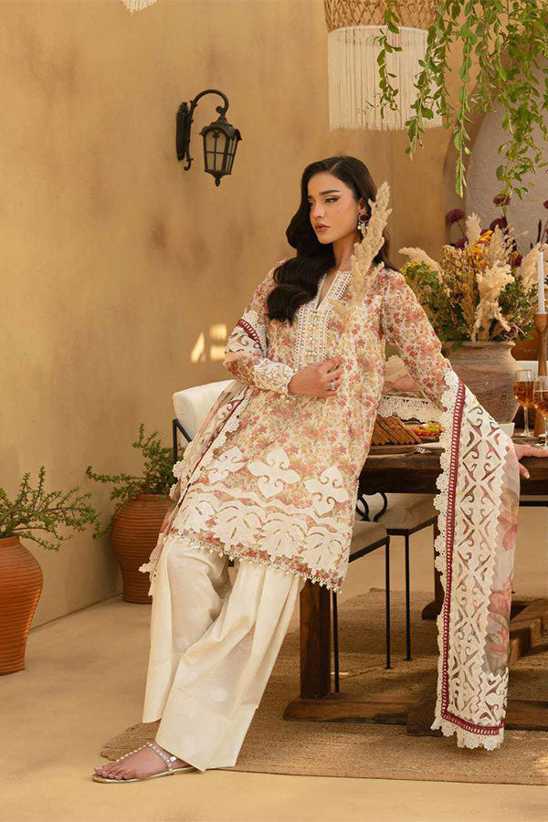 Saira Rizwan Luxury Unstitched Lawn'25 SRL#06 (Maya)