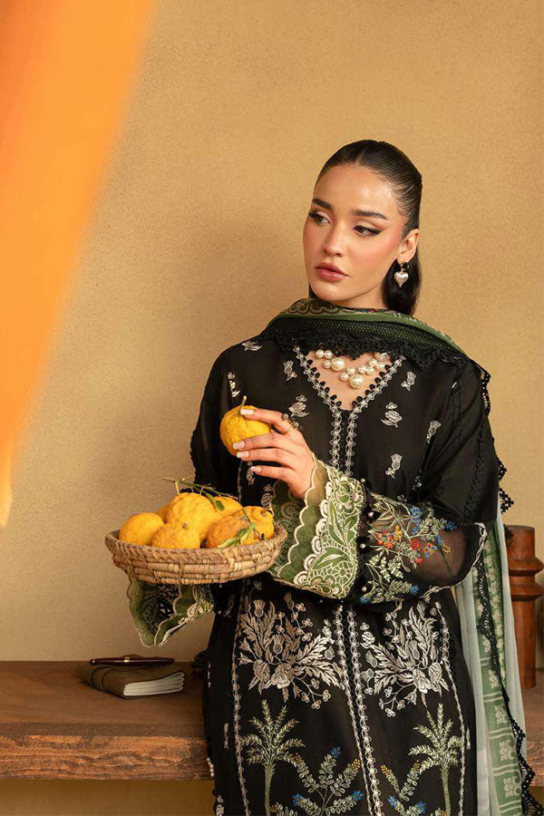 Saira Rizwan Luxury Unstitched Lawn'25 SRL#07 (Mary)