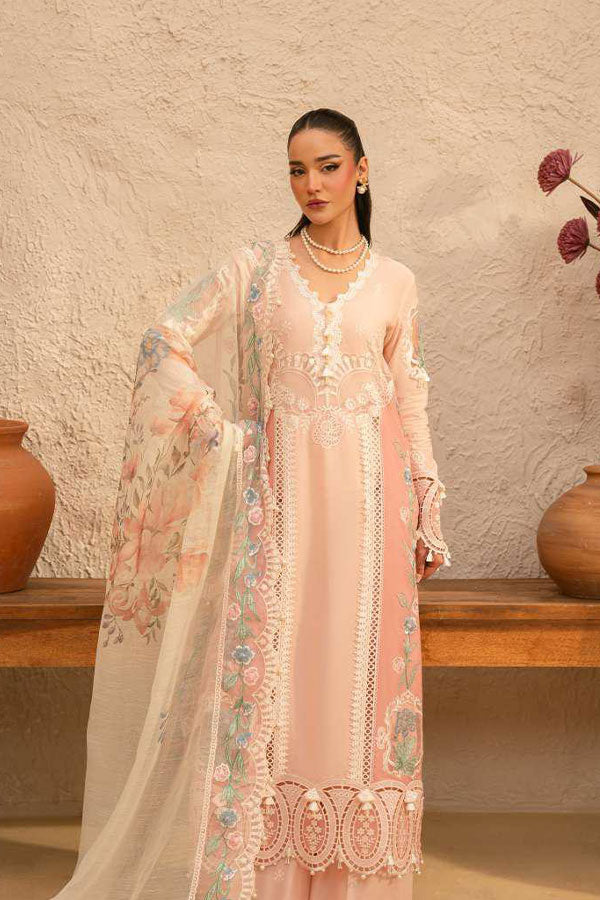 Saira Rizwan Luxury Unstitched Lawn'25 SRL#09 (Freya)