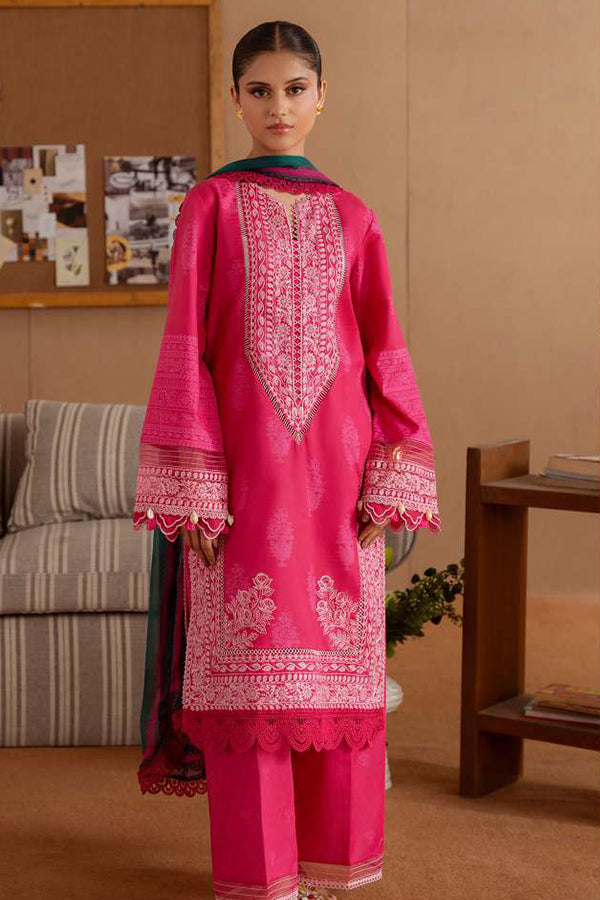 Saira Rizwan Embroidered Lawn Suits Unstitched Lawn SR24L2 D-11 Luna - Summer Collection