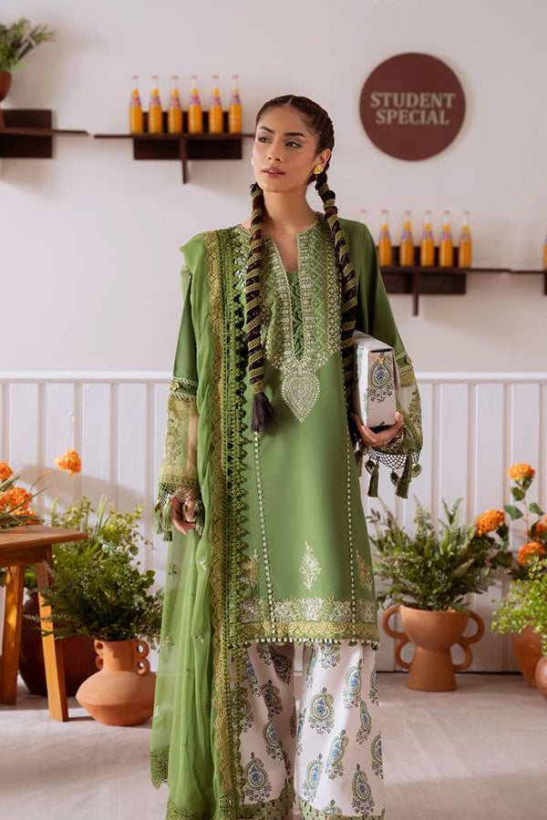 Saira Rizwan Embroidered Lawn Suits Unstitched Lawn SR24L2 D-12 Nadin - Summer Collection