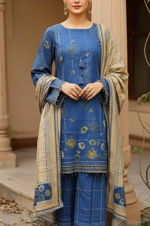 Sana & Sara Print Khaddar`25 D#230