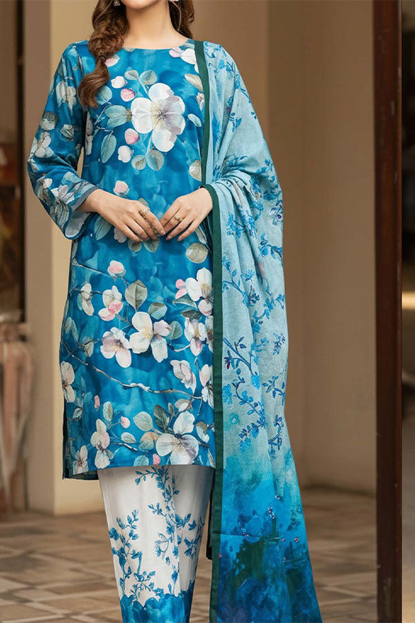 Sana & Sara Print Khaddar`25 D#238