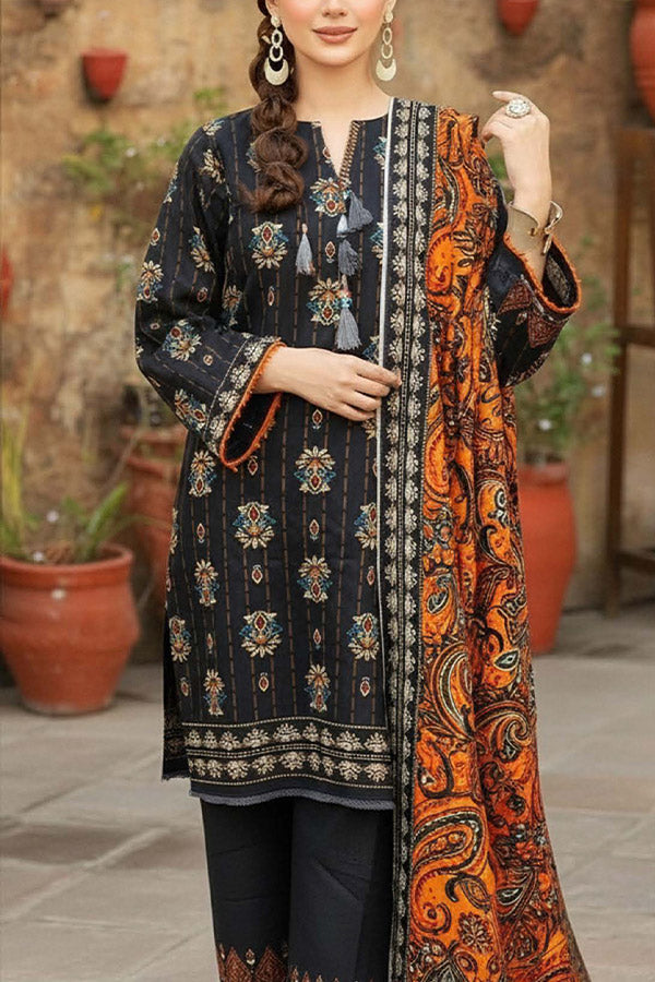 Sana & Sara Print Khaddar`25 D#250