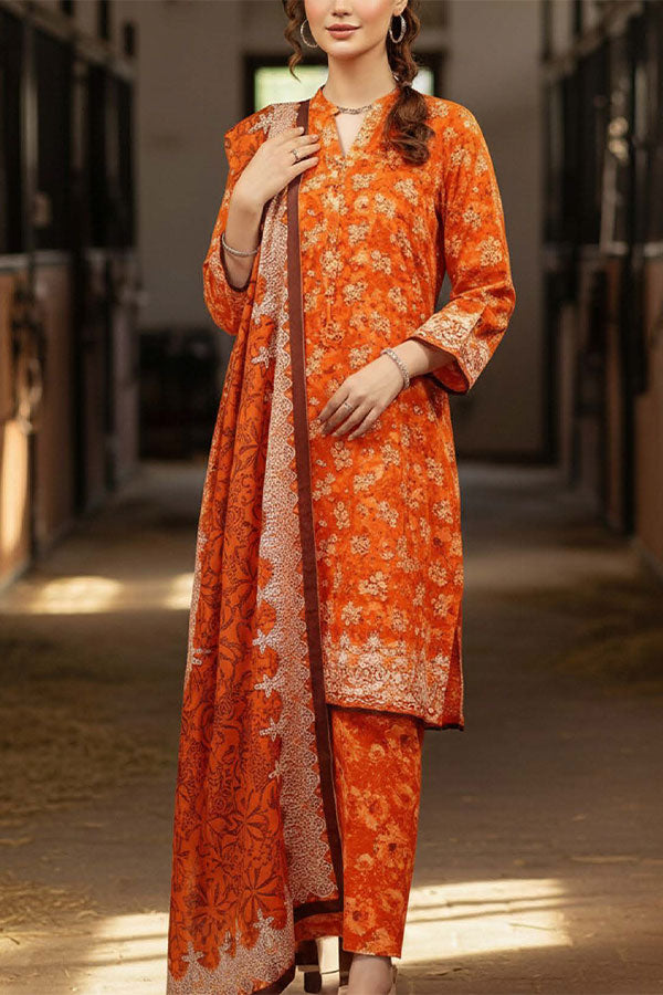 Sana & Sara Print Khaddar`25 D#274