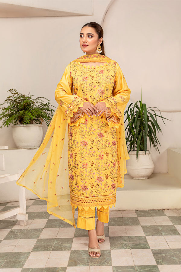 Sanam Saeed Emb Viscose`23 D#07