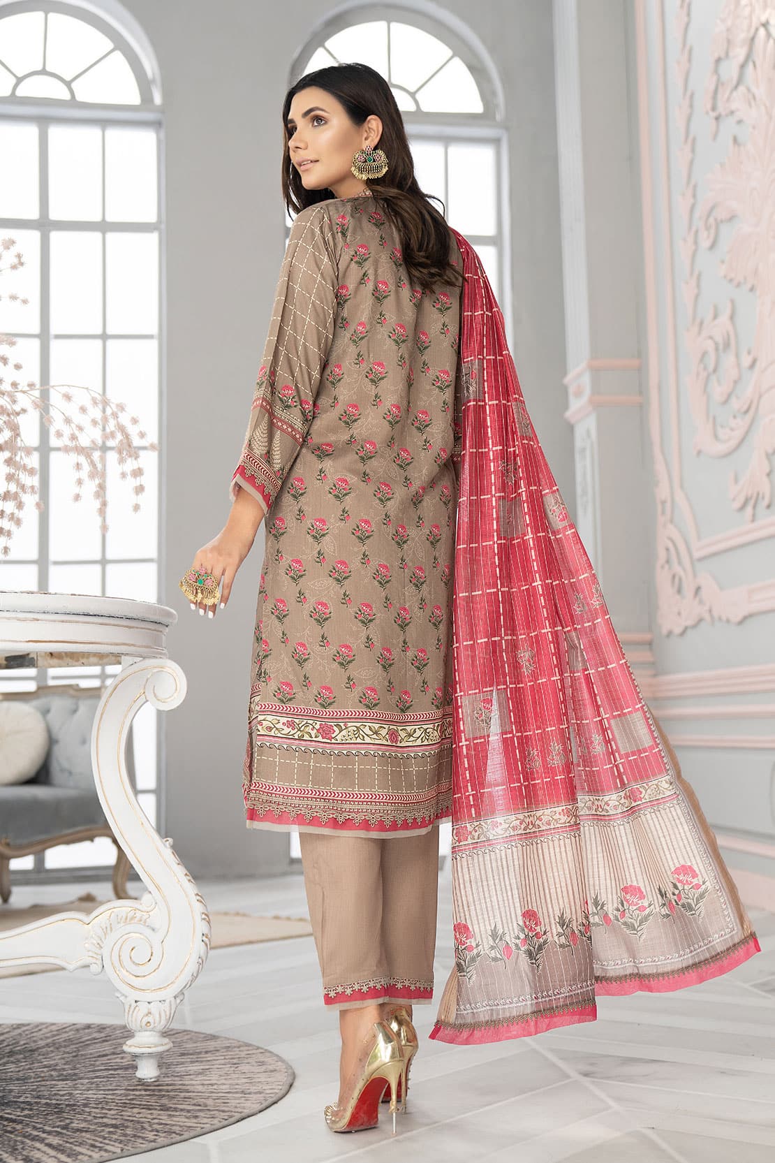 Sandali Emb Viscose`22 D#6980