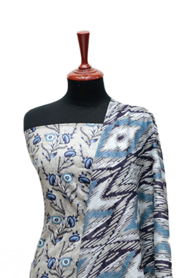Serene Digital Print Lawn`25 D#9 (L Grey)