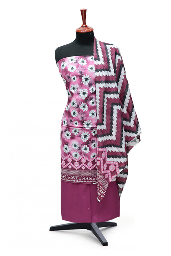 Serene Premium Lawn`25 D#3 (Magenda)