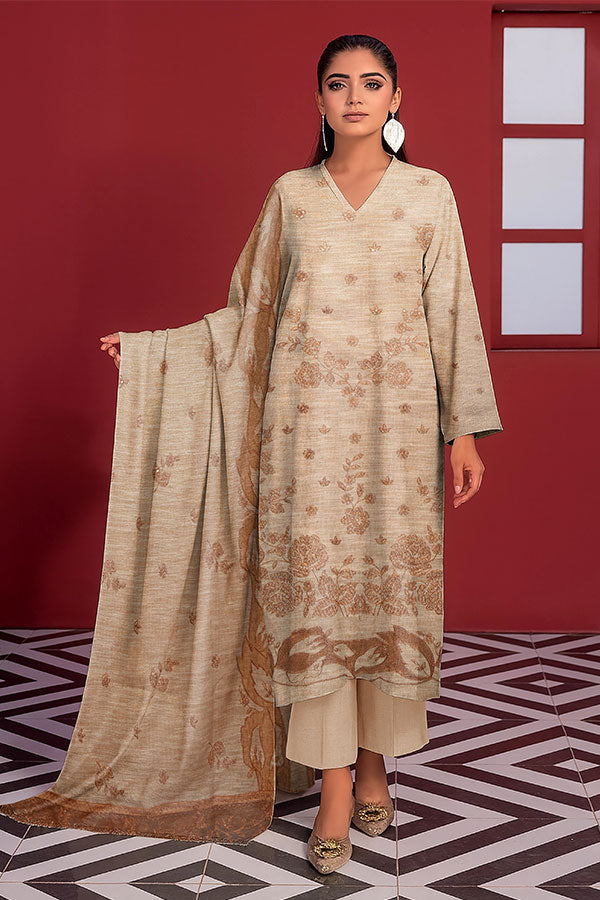 Shaista Emb Peach Collection`25 D#5