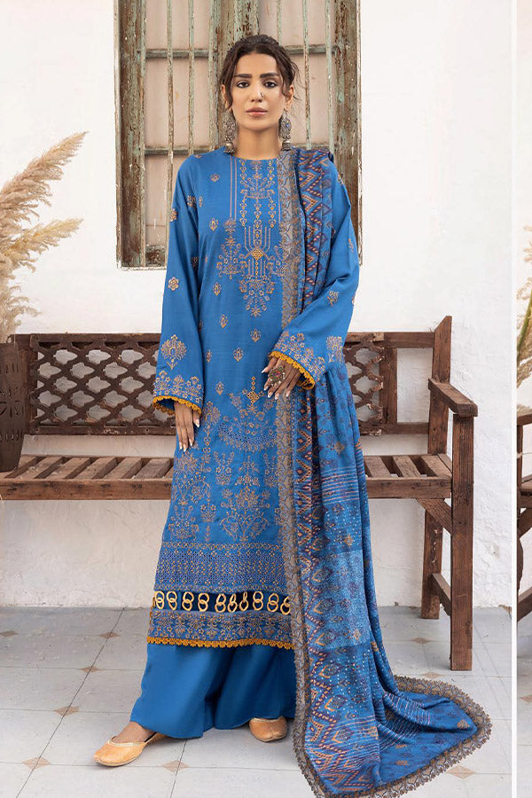 Shaista Shumaii Semi Peach`25 D#777