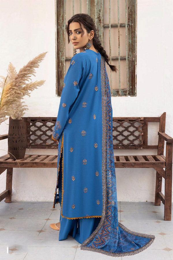 Shaista Shumaii Semi Peach`25 D#777