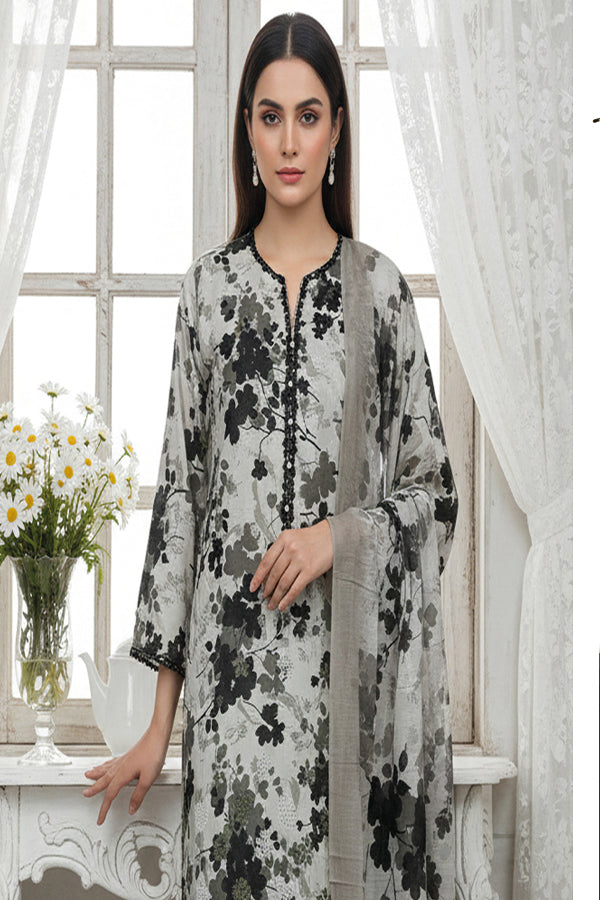 Shaista Emb Print Lawn '26 D# 507