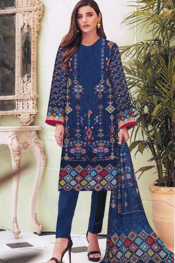 Silk Shore D/Viscose C/Dupatta`21 D#1-1