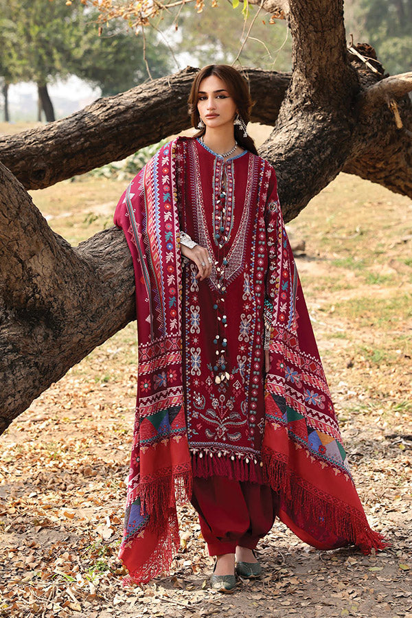 Siraa By SFK Winter Unstitched`25 SFK#07 MEHRUNISA