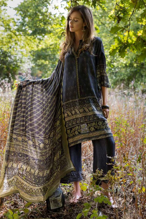 Sobia Nazir Satin Unstitched`25 D#05