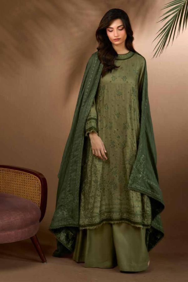 Sobia Nazir Winter Shawl`25 D#2-A