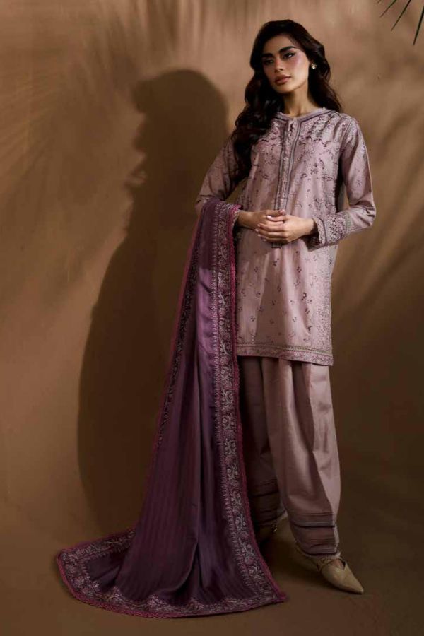 Sobia Nazir Winter Shawl`25 D#6-B