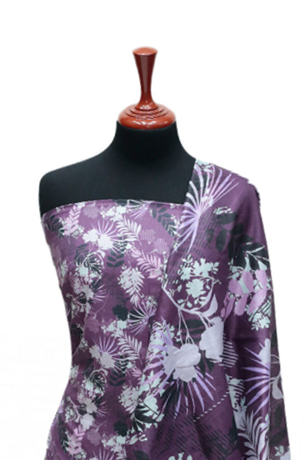 Tehzeeb Print Lawn`25 D#6 (Purple)