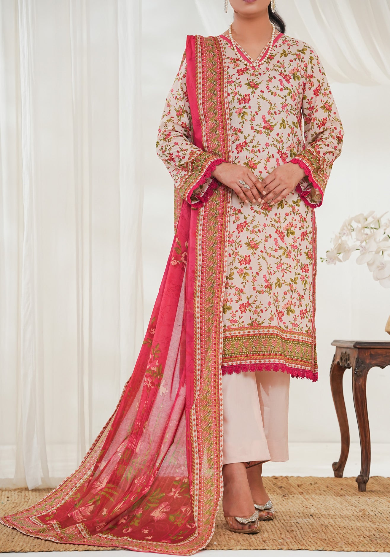 VS Misri Digital Lawn`26 D#767 (L Peach)