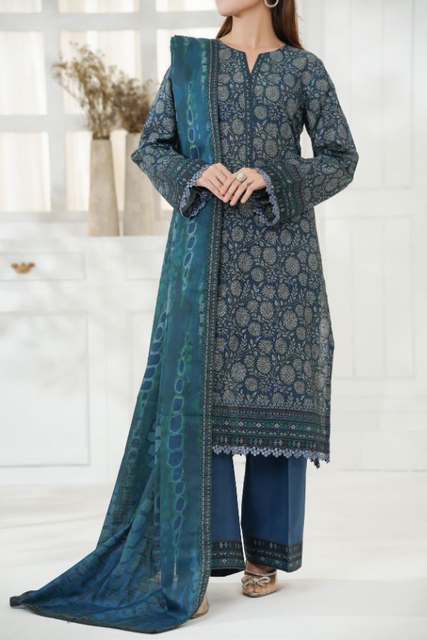 VS Shahkar Khaddar`25 D#16 (Nevy Blue)