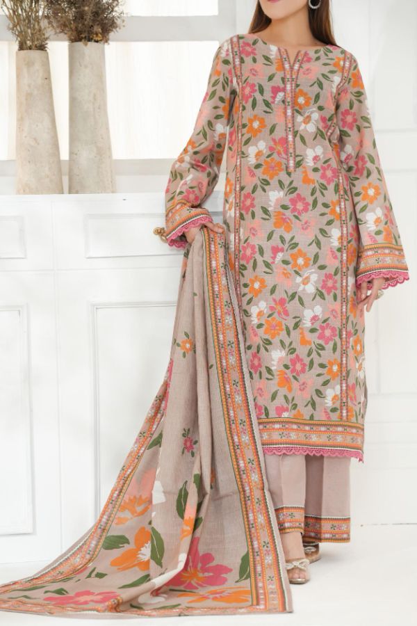 VS Shahkar Khaddar`25 D#22 (LT Pink)