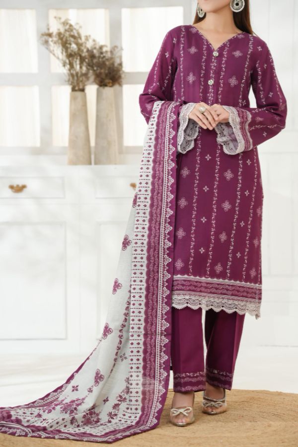 VS Shahkar Khaddar`25 D#23 (D Maroon)