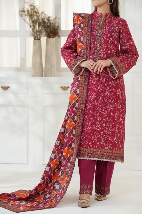 VS Shahkar Khaddar`25 D#26 (Red)