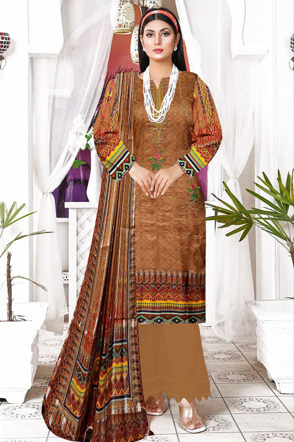 Zaib Tan Rukhsar Linen'23 (Vol-121) D#6