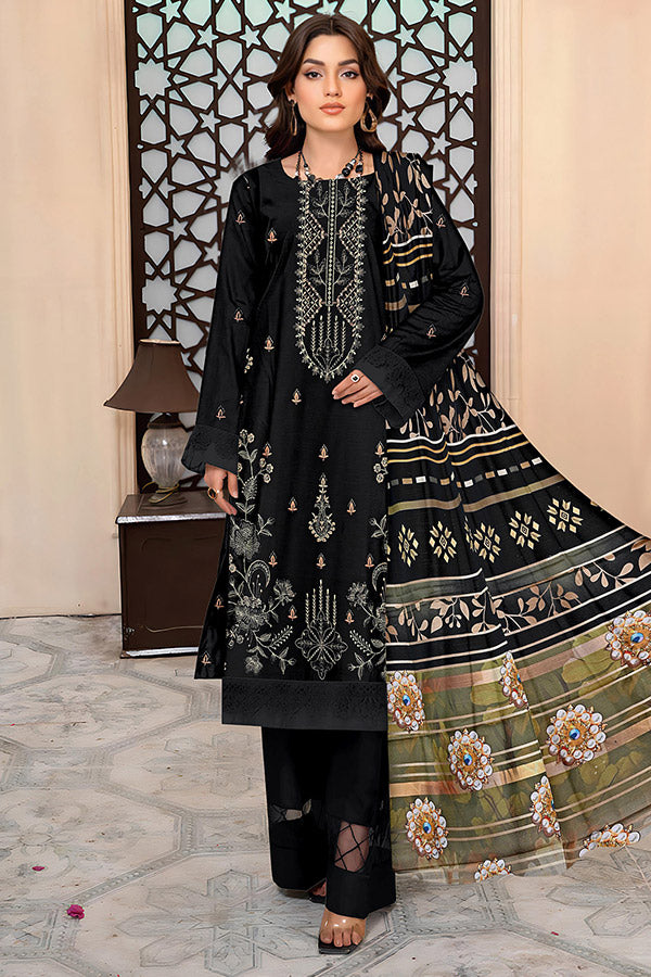 Zaib Tan Emb S/Khaddar`25 V-505 D#03