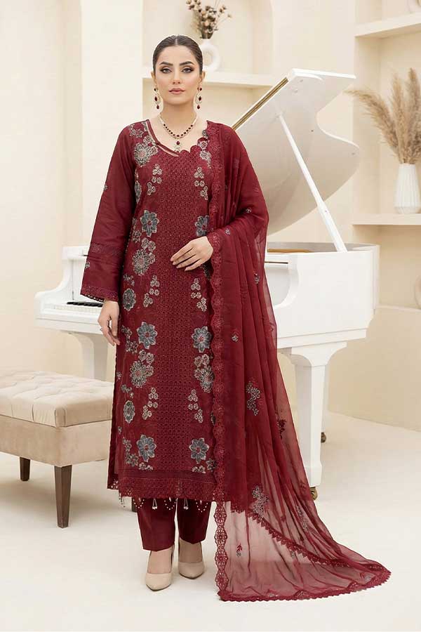 Zunaira Lavender Emb Lawn`26 L#1