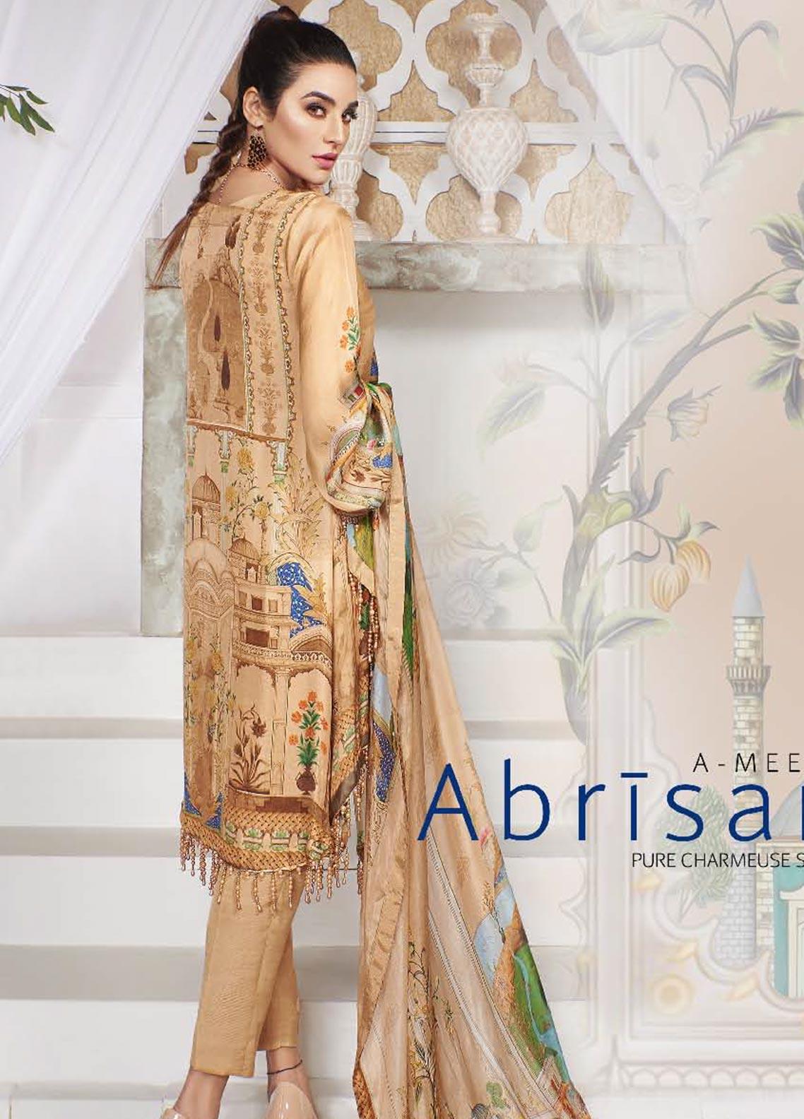 A-Meenah Abrisam C/silk'20 Gul-Raaz