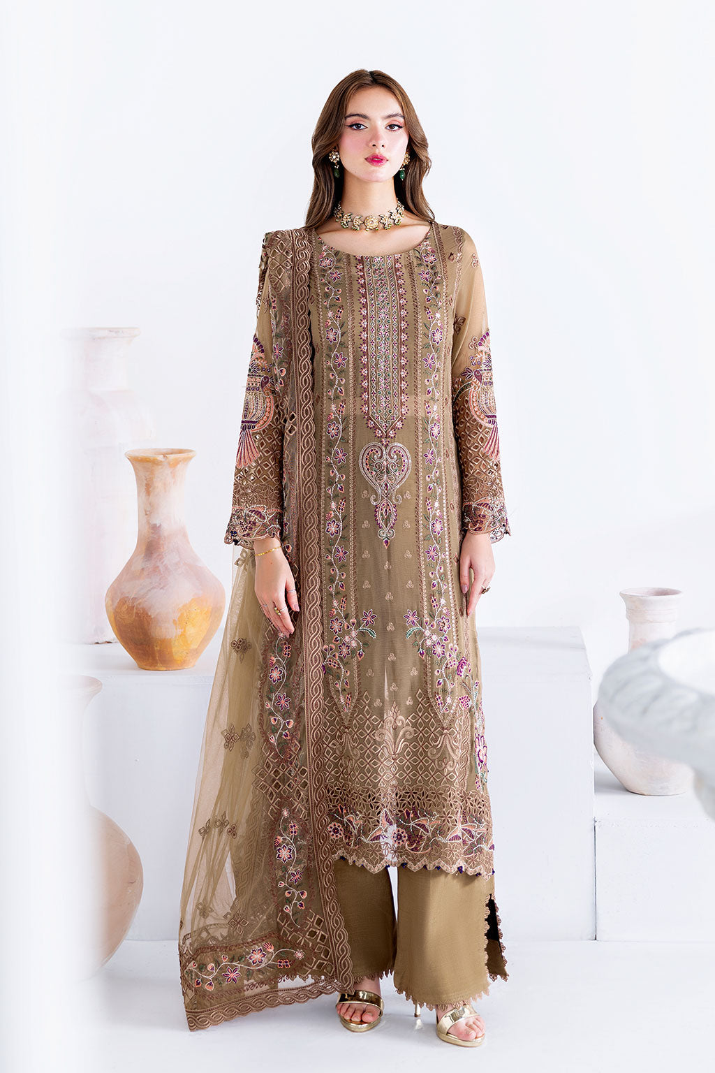 Ramsha Arzoo Chiffon`25 Vol-1 U#210