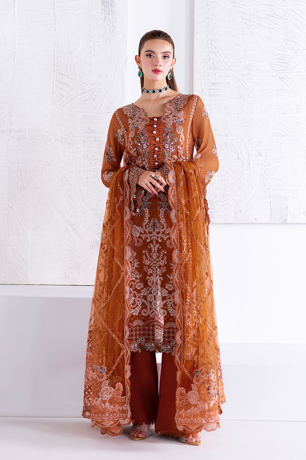 Ramsha Arzoo Chiffon`25 Vol-1 U#208