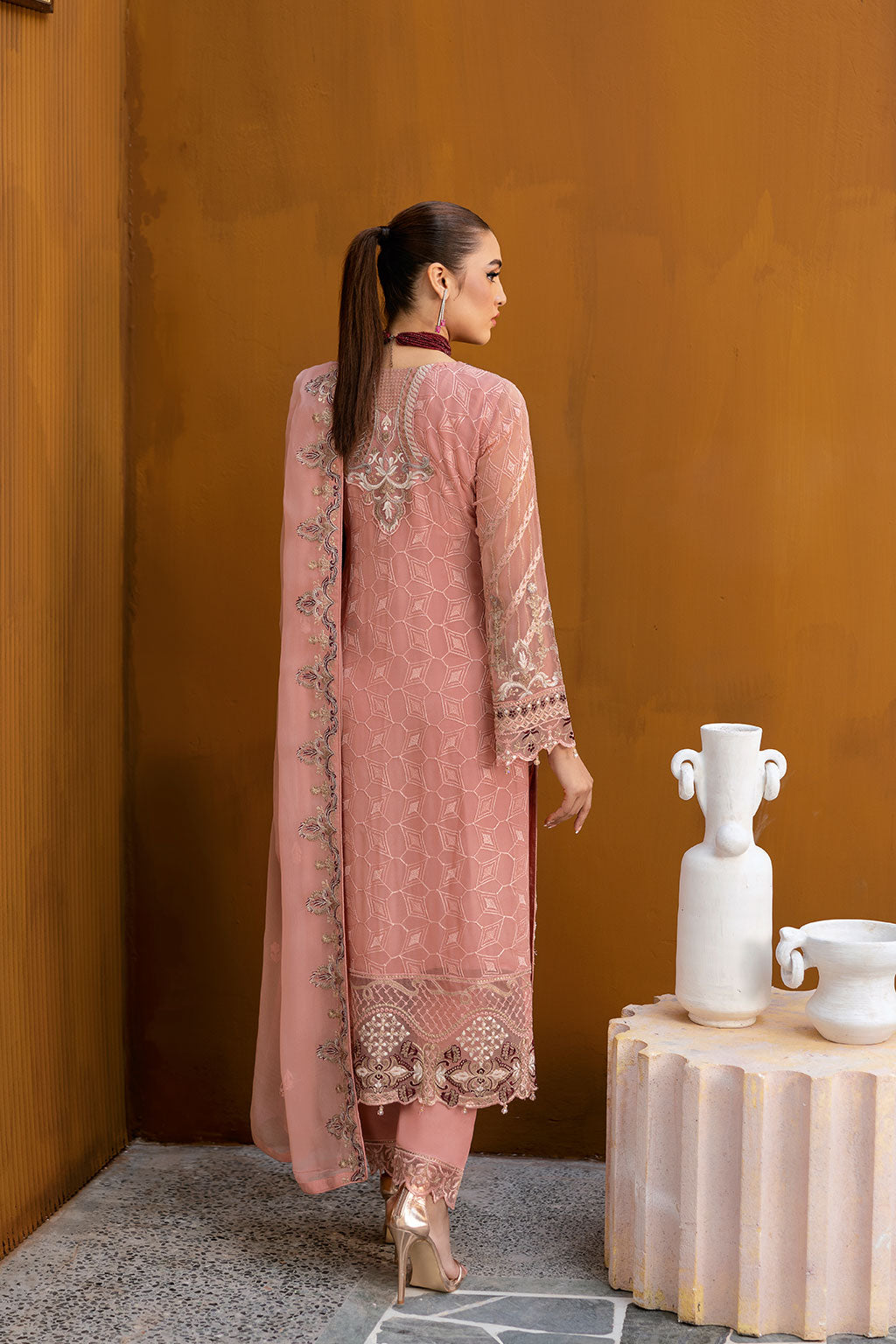 Ramsha Chevron Chiffon`25 Vol-10 D#1005