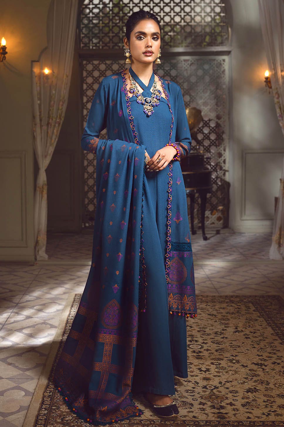 Gul Ahmed Winter Collection`22 MJ#22081