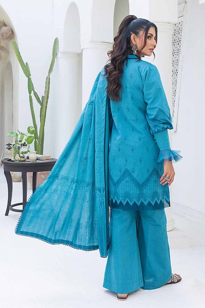Gul Ahmed Print Lawn`24 MJ#42006-A