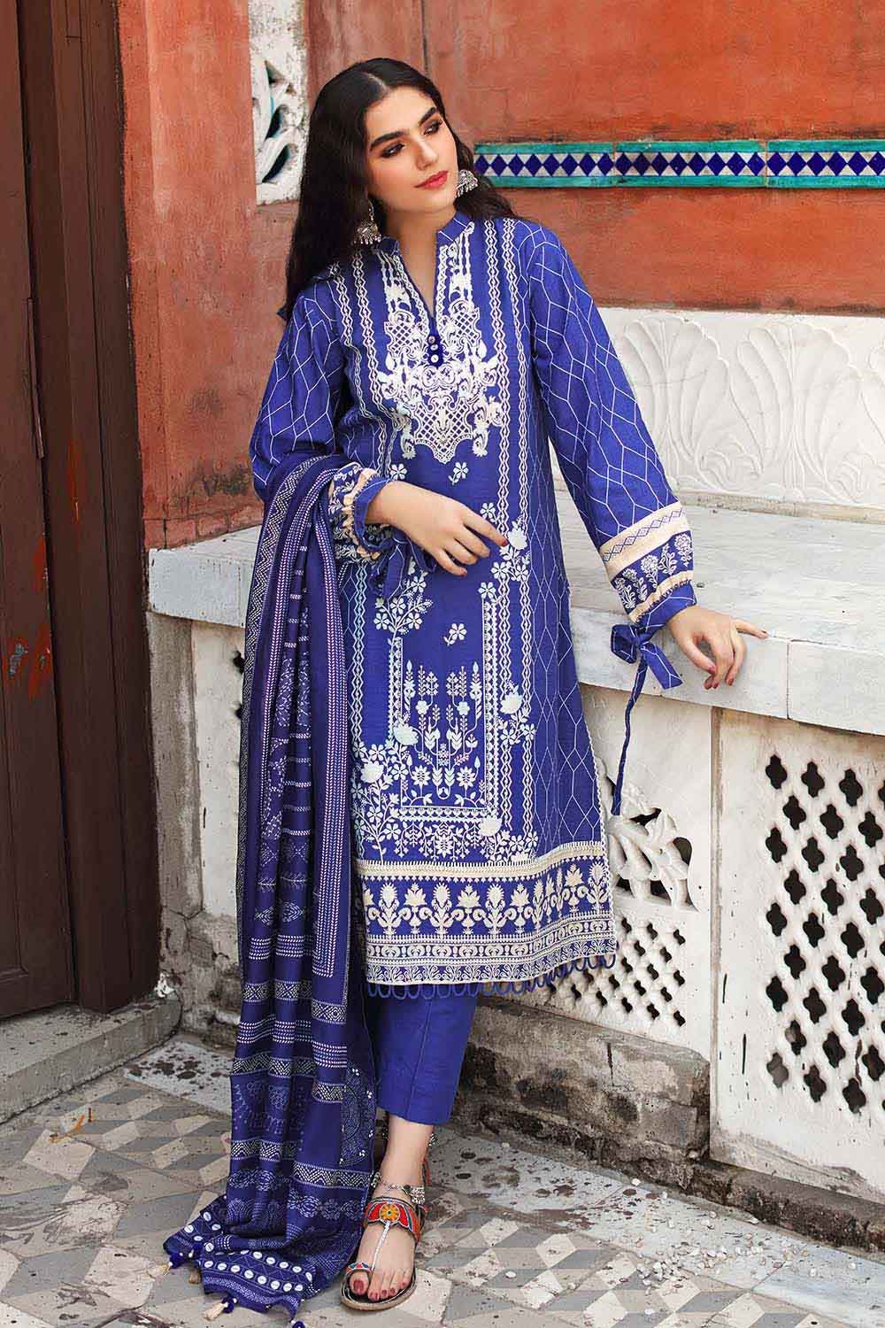 Gul Ahmed Winter Collection`22 PVS12003B Tradition Stores