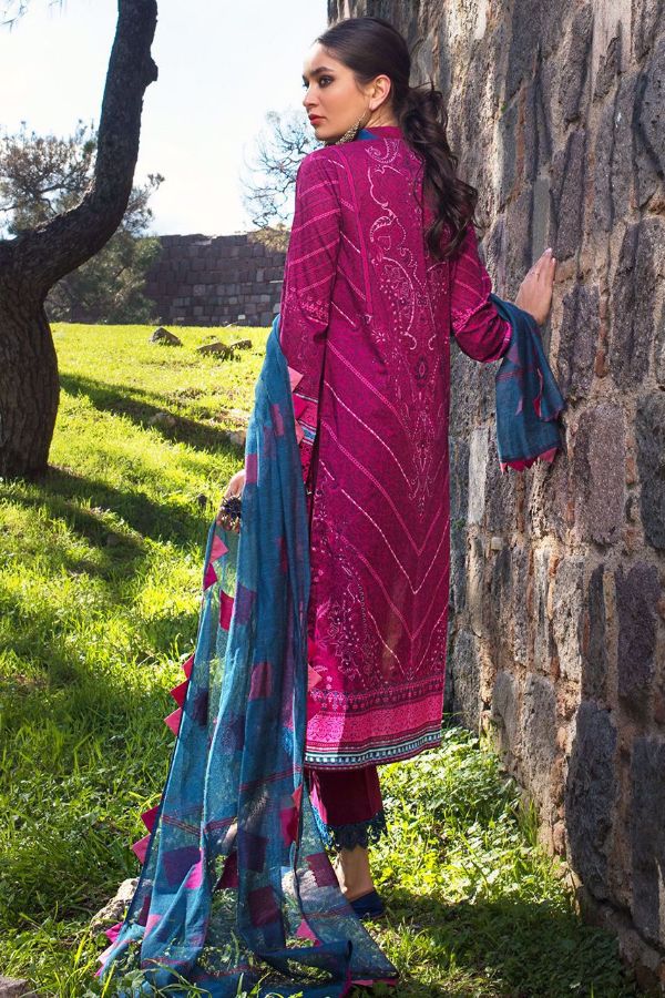 Zainab Chottani Luxury Lawn`21 D#5-A