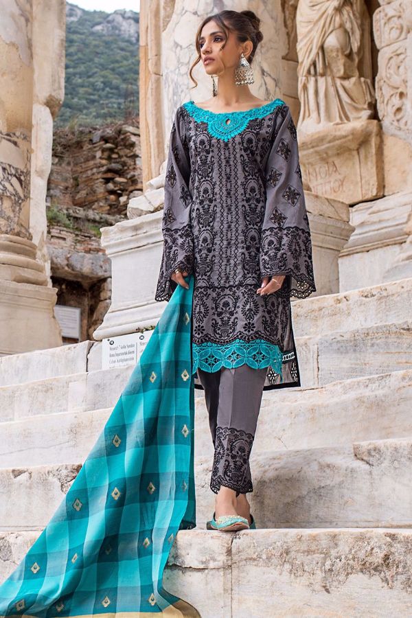 Zainab Chottani Luxury Lawn`21 D#01-B