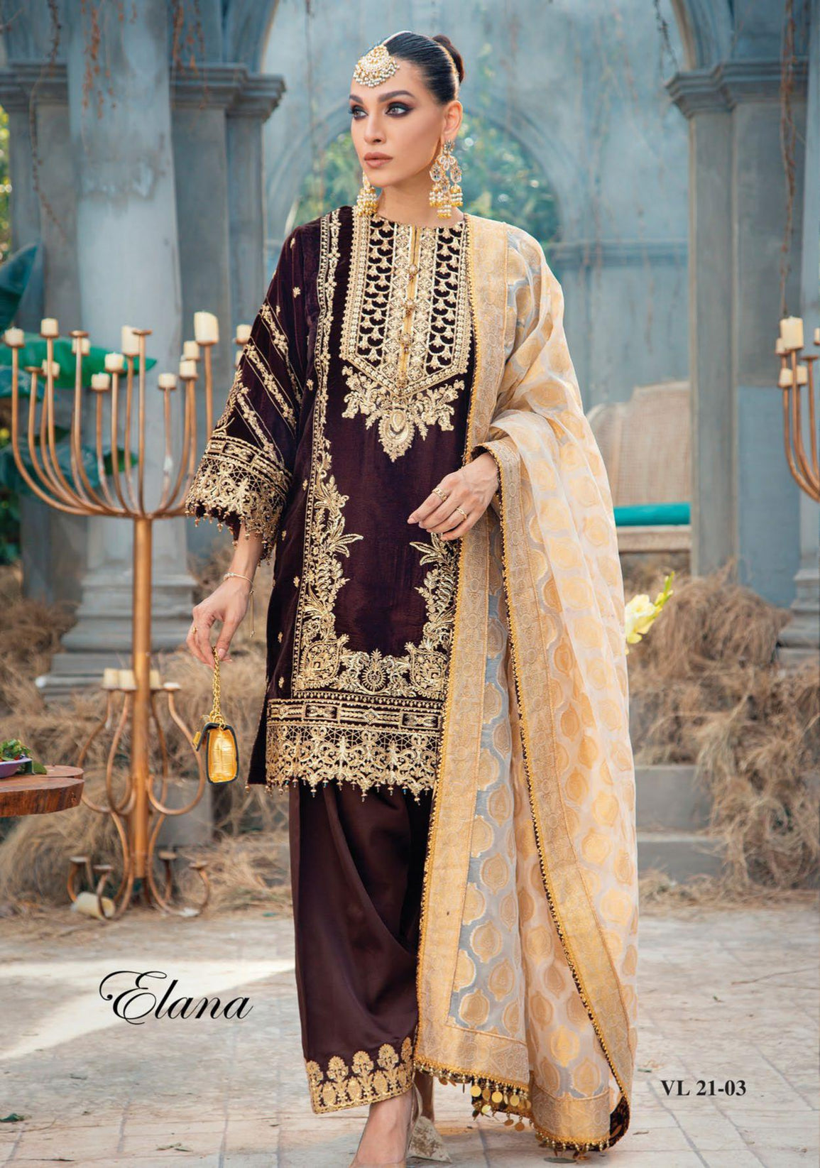 Anaya Velour De Fete Velvet`21 D#03 ELANA