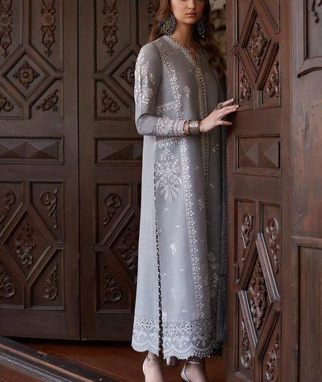 Zaha Winter Unstitched Collection'22 ZW#10 (GUL)