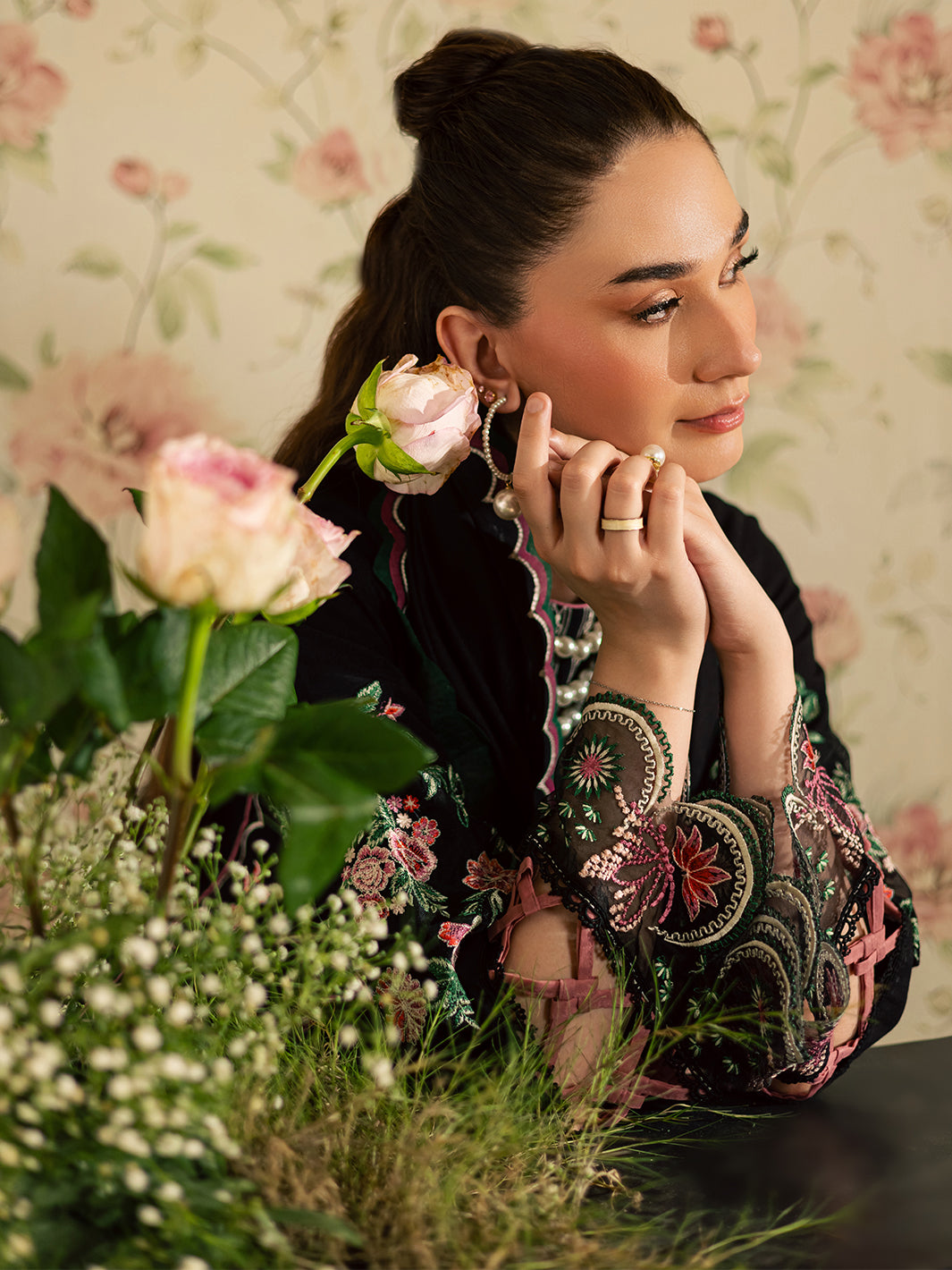 Mahnur Kaia Emb Linen`25 D#14