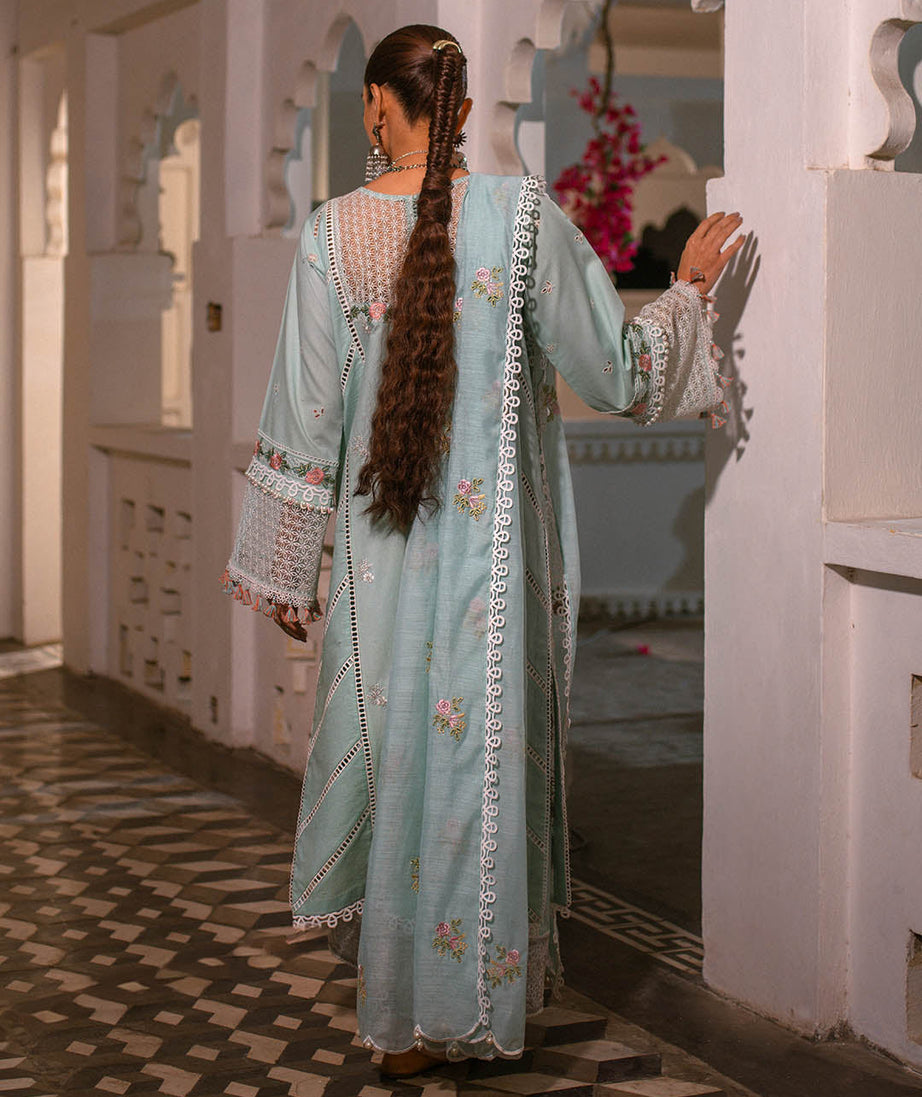Sajna Luxury Festive Lawn'25 D#01 (Ersa)
