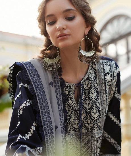 Zaha Winter Unstitched Collection'22 ZW#07 (SEVDA)