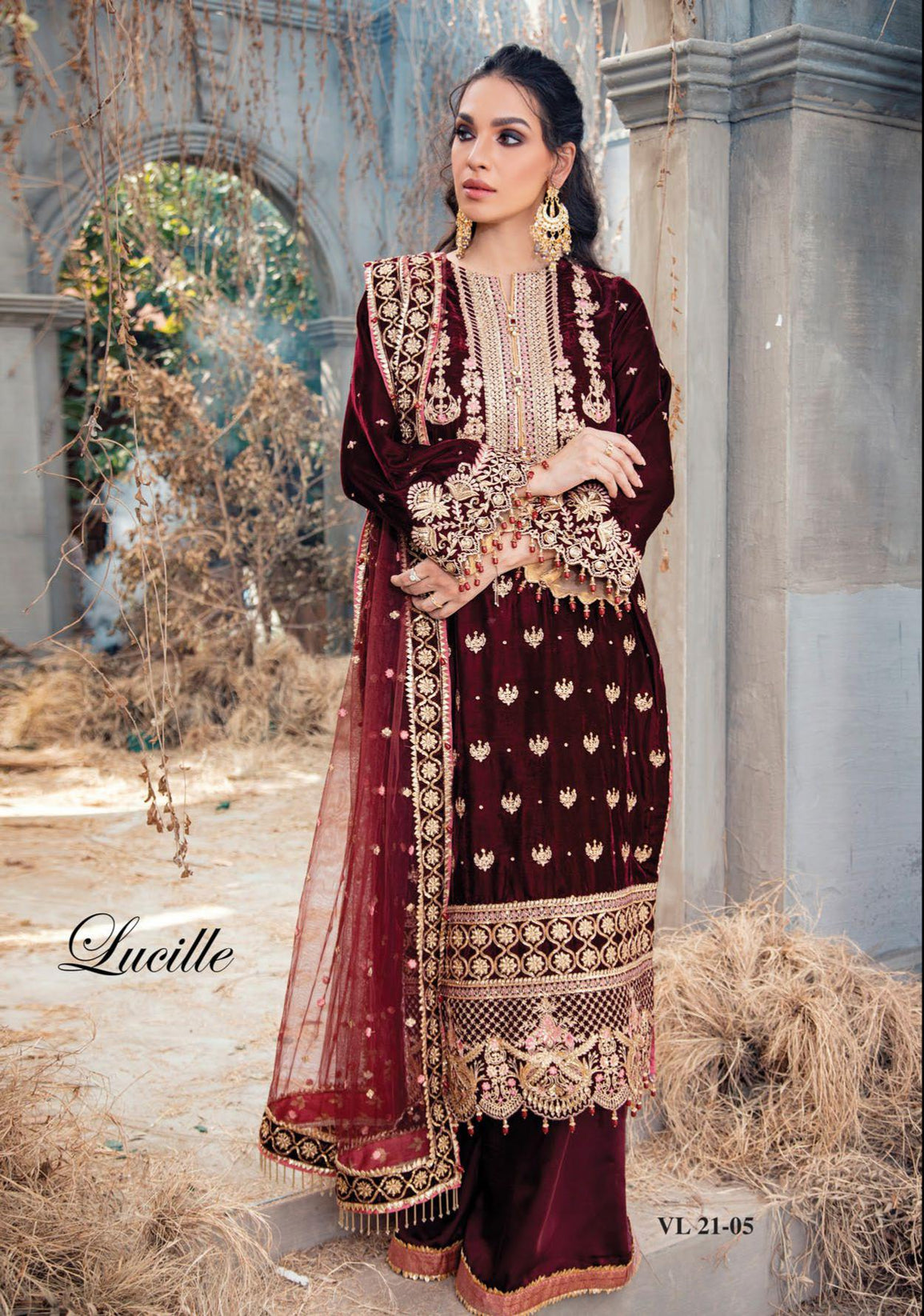Anaya Velour De Fete Velvet`21 D#05 LUCILLE
