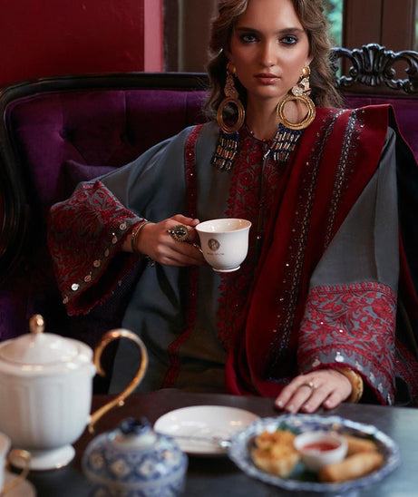 Zaha Winter Unstitched Collection'22 ZW#14 (NEHIR)