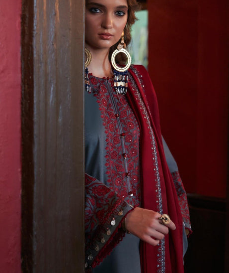 Zaha Winter Unstitched Collection'22 ZW#14 (NEHIR)