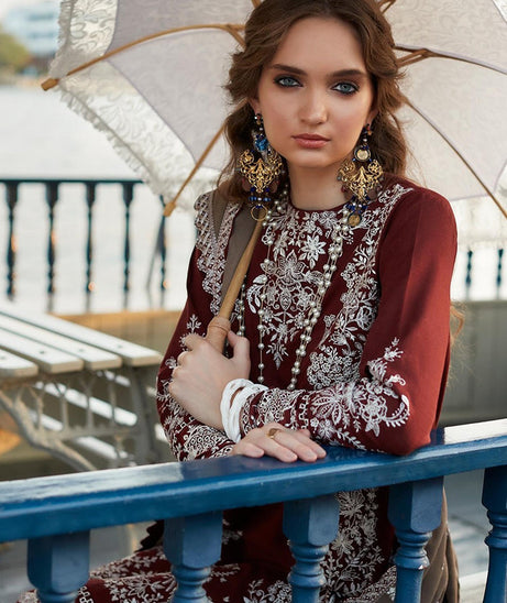 Zaha Winter Unstitched Collection'22 ZW#12 (MELIHA)