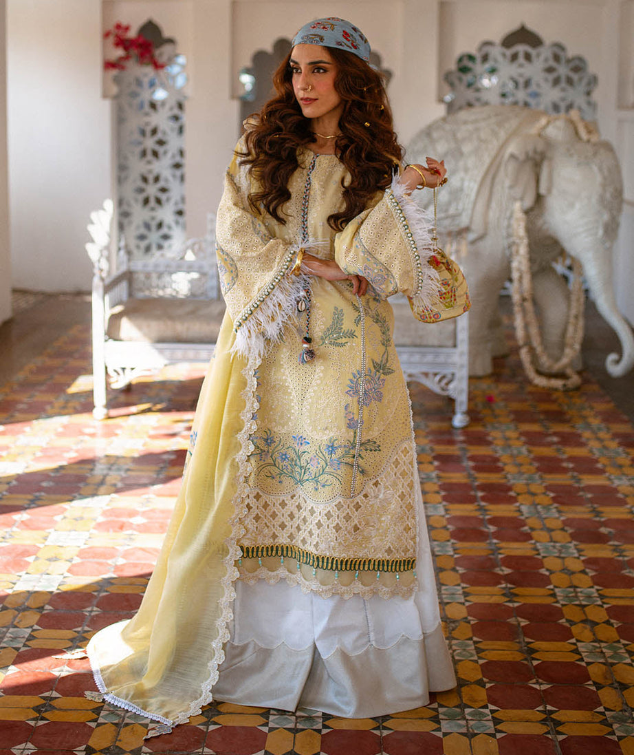Sajna Luxury Festive Lawn'25 D#02 (Ayzel)